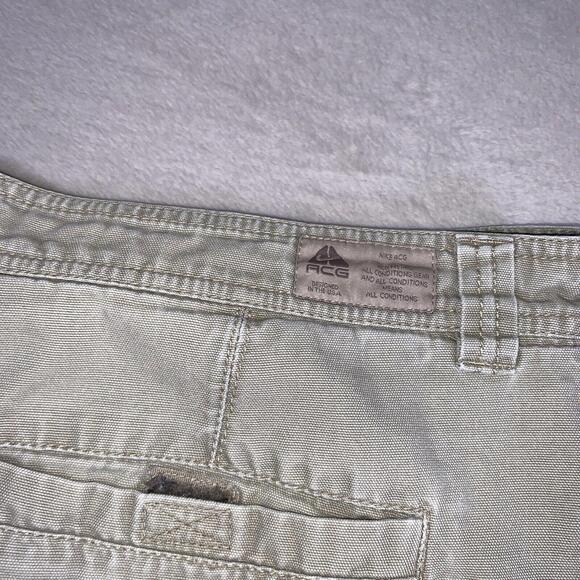 Vintage Nike ACG Shorts Men's Size 36 Cargo Gorp Skater Hike‎ Trek Y2K Outdoor - Picture 11 of 11